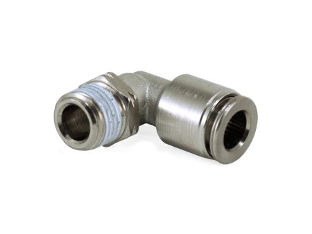 Air Lift Swivel Elbow Fitting - 1 8in MNPT x 1 4in PTC For Cheap